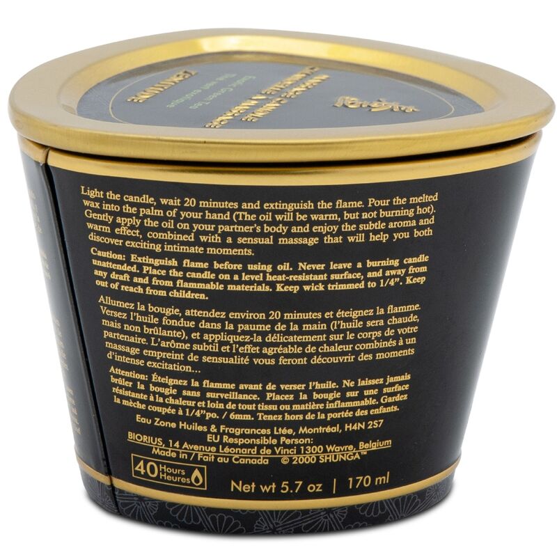 SHUNGA - MASSAGE CANDLE LAVENDER 170 ML