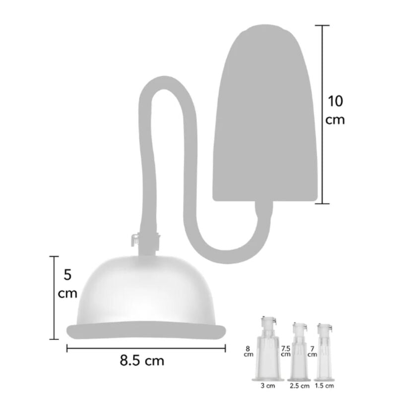 SHE.E.O - AUTOMATIC VAGINA AND CLITORIS VACUUM PUMP BLACK