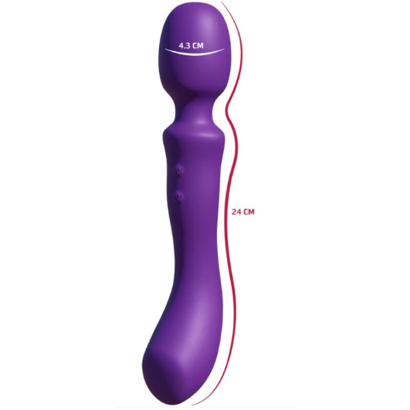 SHE.E.O - DUAL-ENDED VIBRATING MASSAGE WAND