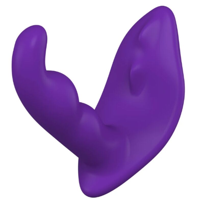 SHE.E.O - ROTATING VIBRATING ANAL STIMULATOR WITH REMOTE CONTROL PURPLE