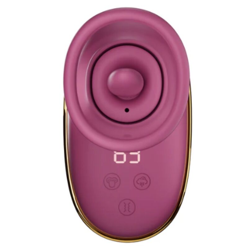 SHE.E.O - AUTOMATIC CLITORAL STIMULATION PUMP WITH LICKING EFFECT (PURPLE)