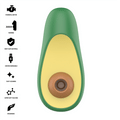 INTENSE - WAKI CLITORAL SUCTION STIMULATOR AVOCADO