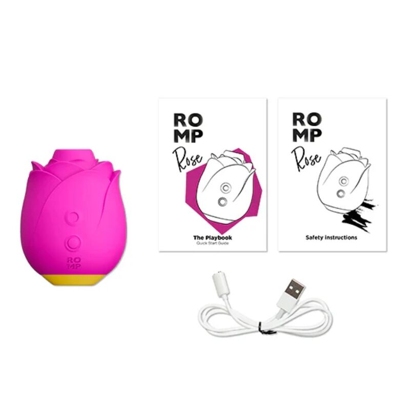 ROMP - ROSE 2.0 ROSE-SHAPED CLITORAL SUCTION TOY