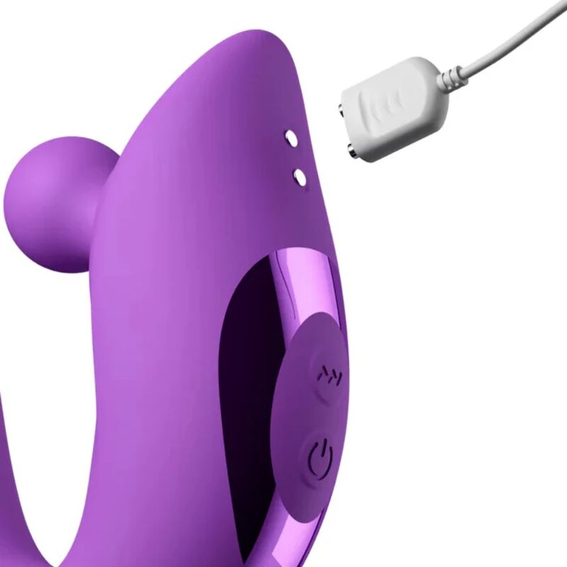 FANTASY FOR HER - HARMONI PRO PURPLE RABBIT VIBRATOR FOR G-SPOT AND CLITORAL STIMULATION