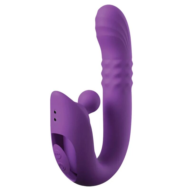 FANTASY FOR HER - HARMONI PRO PURPLE RABBIT VIBRATOR FOR G-SPOT AND CLITORAL STIMULATION