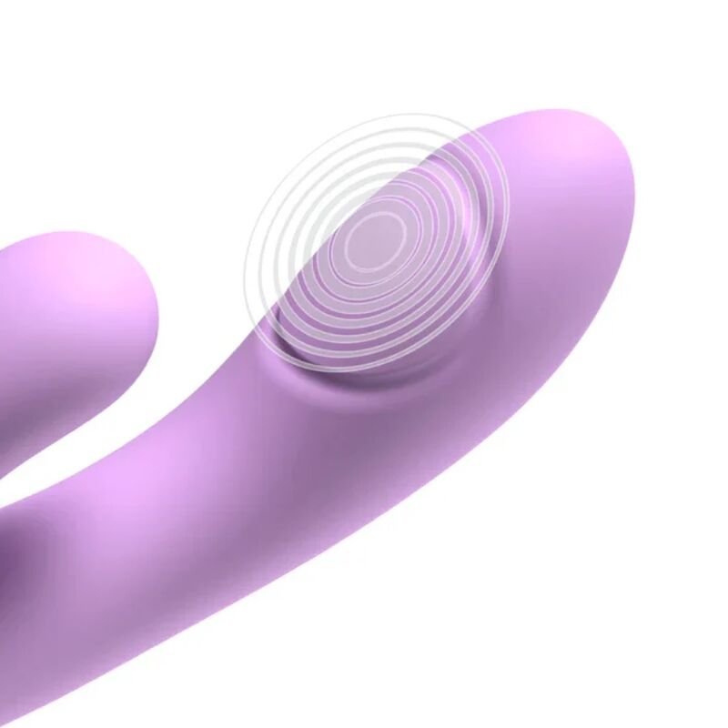 FANTASY FOR HER - INTIMOTION FLUTTER PRO PURPLE RABBIT VIBRATOR FOR G-SPOT AND CLITORAL STIMULATION