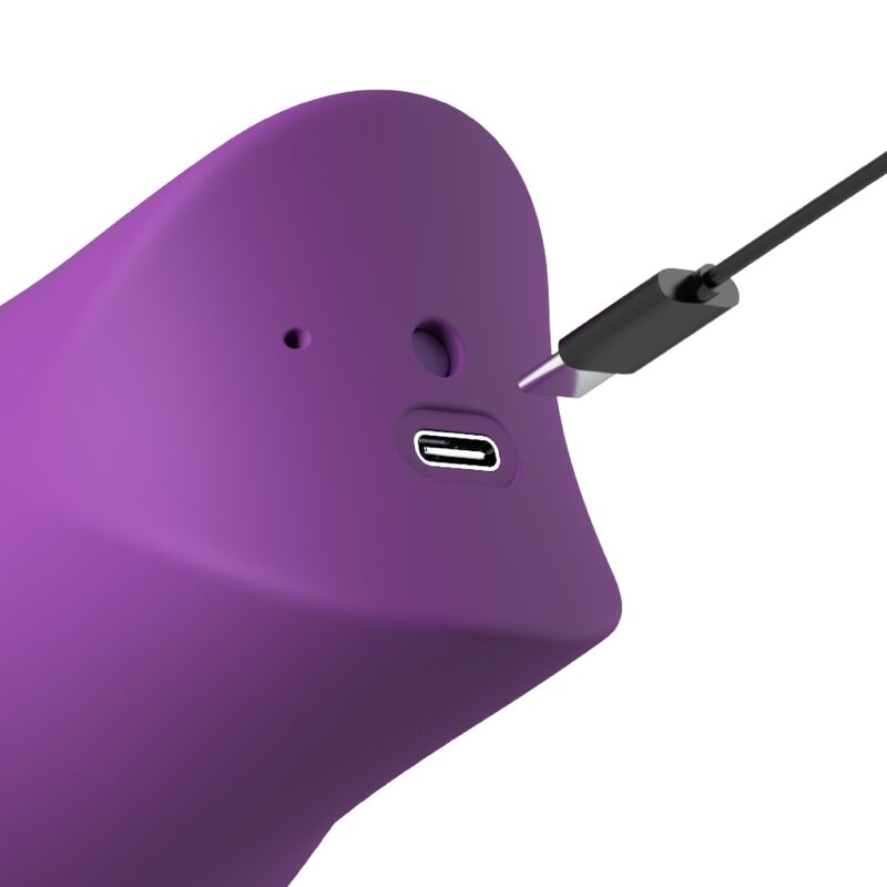 FANTASY FOR HER - LUSH KISS PURPLE SUCKING AND CLITORAL LICKING PLUSH TOY