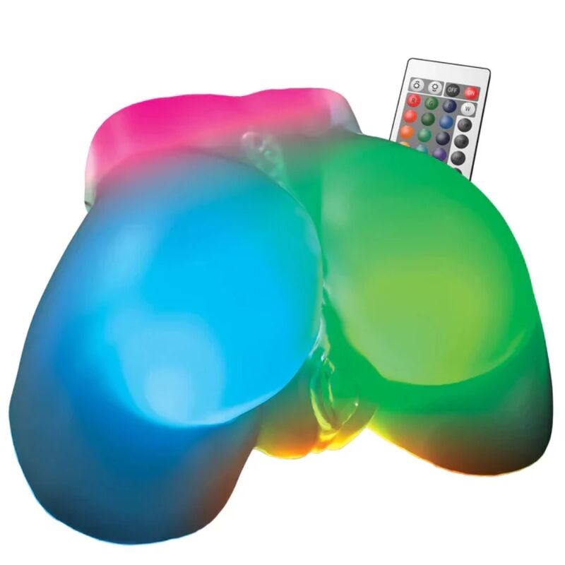PDX ELITE - GO-GO BOOTY MEGA ILLUMINATED LED MALE MASTURBATOR