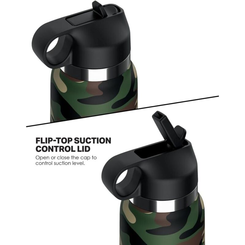 PDX PLUS - FAP FLASK HAPPY CAMPER DISCREET CAMOUFLAGE MASTURBATOR