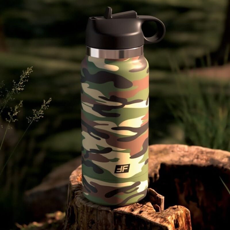 PDX PLUS - FAP FLASK HAPPY CAMPER DISCREET CAMOUFLAGE MASTURBATOR