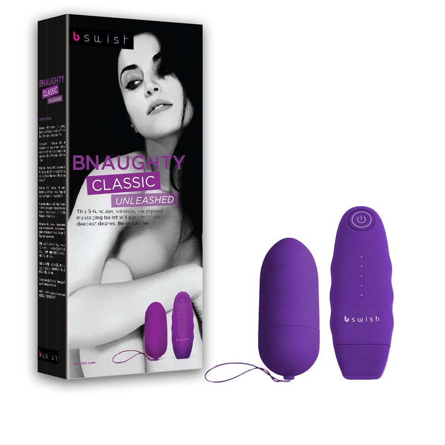 B SWISH - BNAUGHTY UNLEASHED CLASSIC PINK REMOTE
