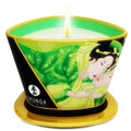 SHUNGA - GREEN TEA MASSAGE CANDLE MINI CARESS 170 ML