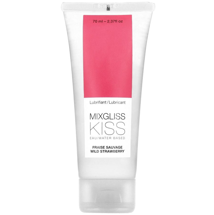 MIXGLISS - STRAWBERRY FLAVOURED WATER-BASED LUBRICANT 70 ML