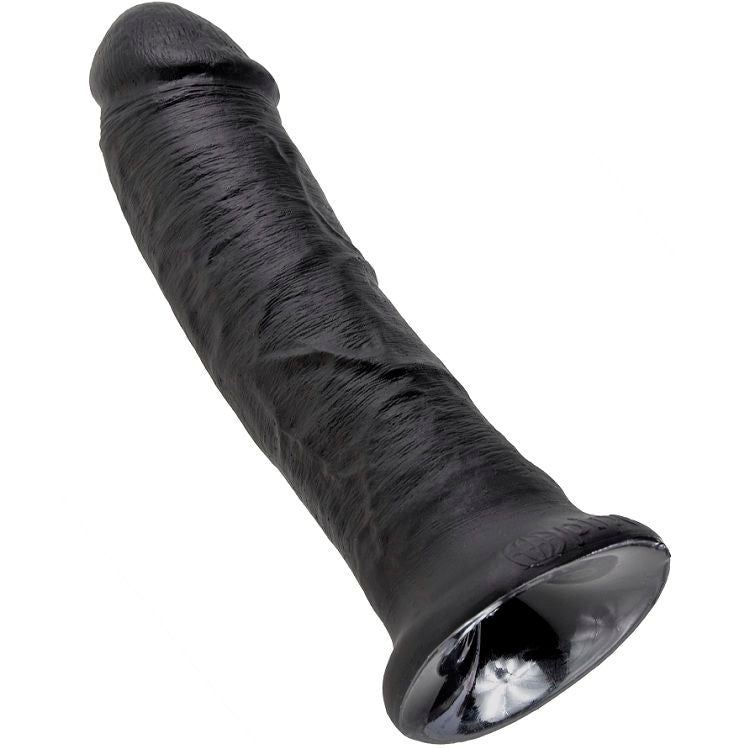 KING COCK - 8 INCH BLACK DILDO