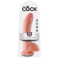 KING COCK - 9 INCH DILDO WITH BALLS 22.9 CM