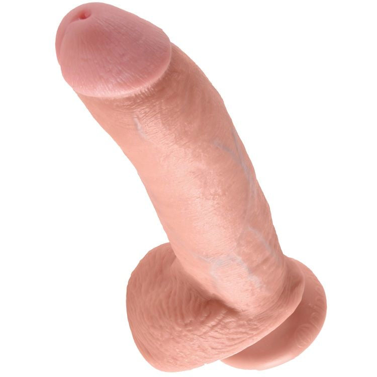 KING COCK - 9 INCH DILDO WITH BALLS 22.9 CM