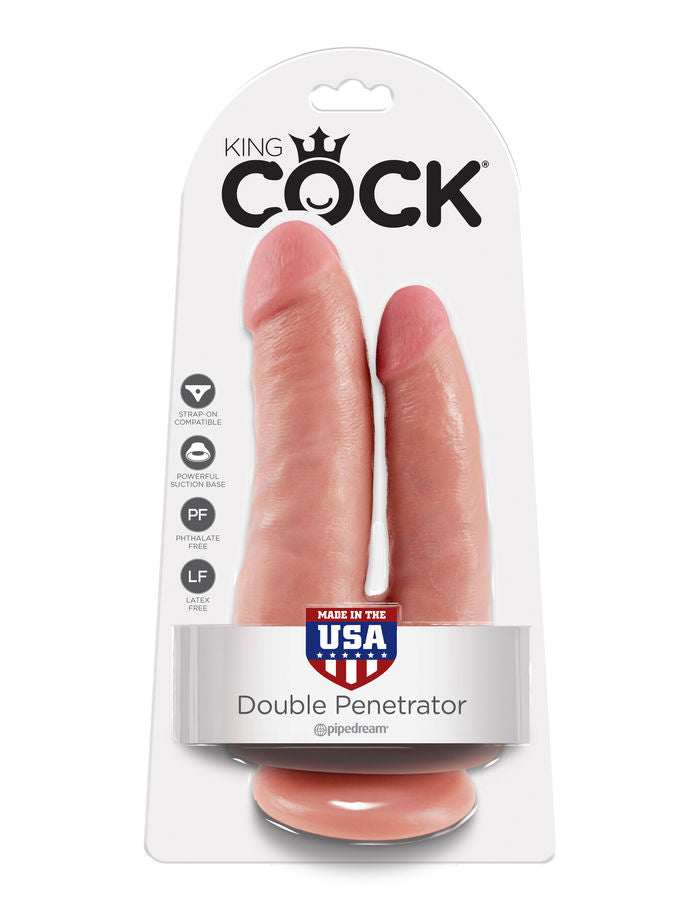 KING COCK - DUAL PENETRATOR FLESH