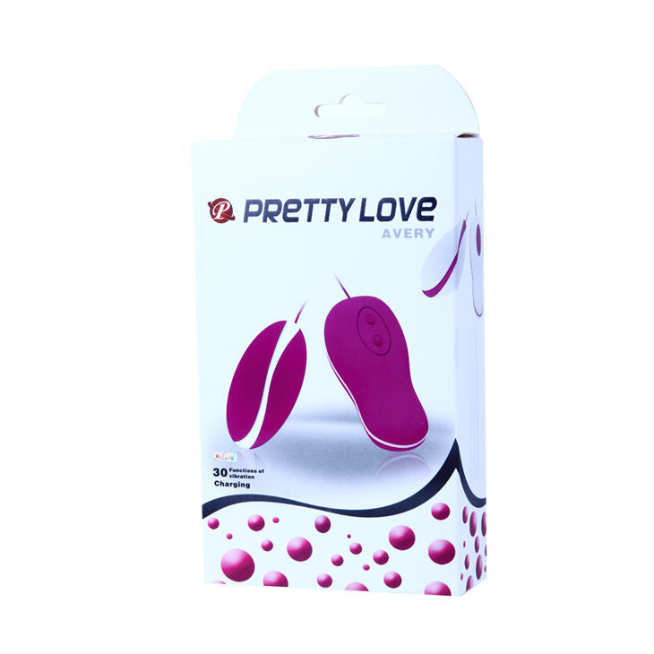 PRETTY LOVE - FLIRTATION VIBRATING EGG WITH AVERY REMOTE