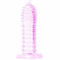 BAILE - PENIS SLEEVE STIMULATING POINTS PINK 14 CM