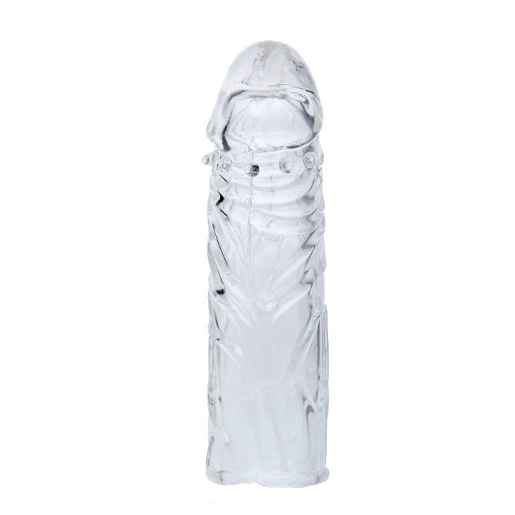 BAILE - ADAPTABLE 13 CM LILAC SILICONE PENIS SLEEVE