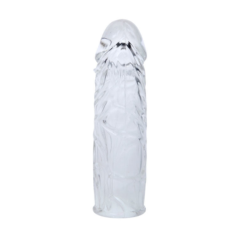 BAILE - ADAPTABLE 13 CM LILAC SILICONE PENIS SLEEVE