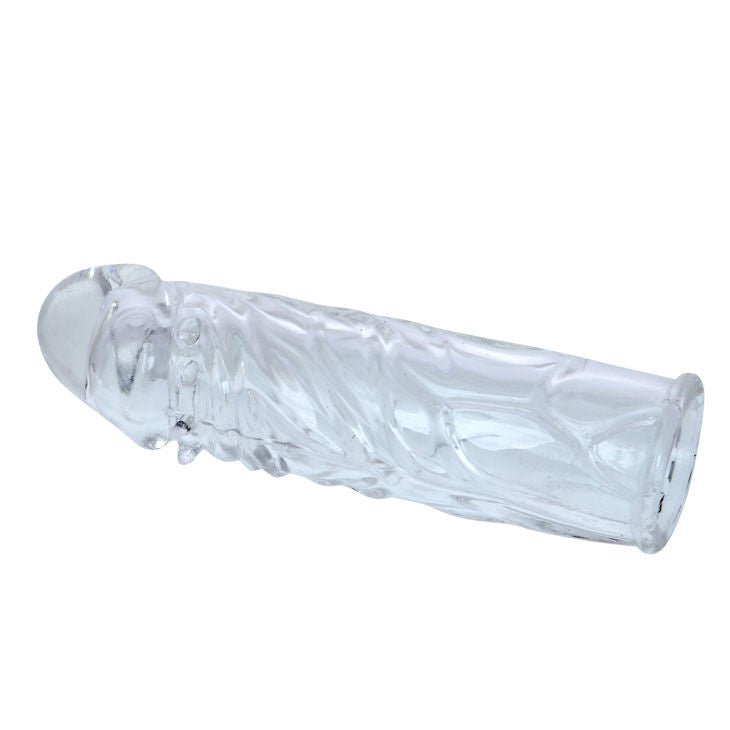 BAILE - STIMULATING PINK SILICONE PENIS SLEEVE 13 CM