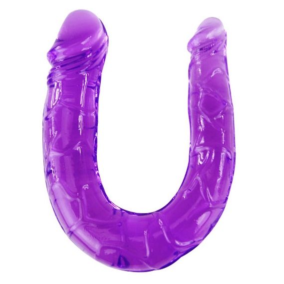 BAILE - DOUBLE JELLY FLEXIBLE DILDO LILAC