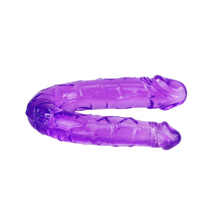 BAILE - DOUBLE JELLY FLEXIBLE DILDO LILAC