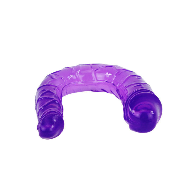 BAILE - DOUBLE JELLY FLEXIBLE DILDO LILAC