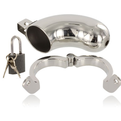 METAL HARD - CHASTITY RING IN BRASS