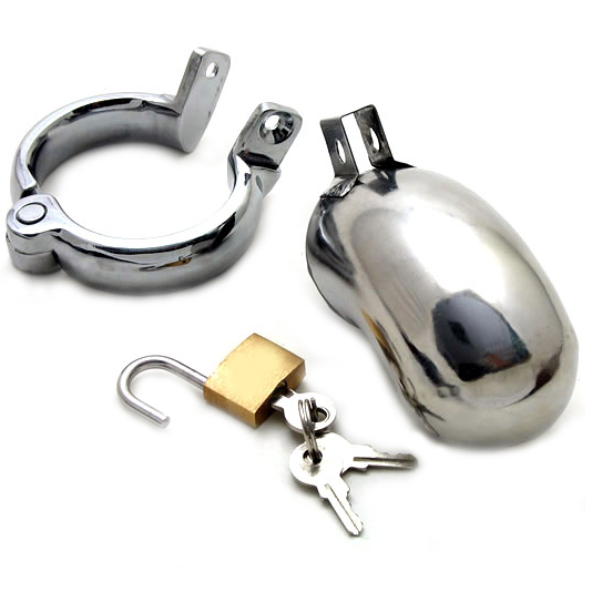 METAL HARD - CHASTITY RING IN BRASS