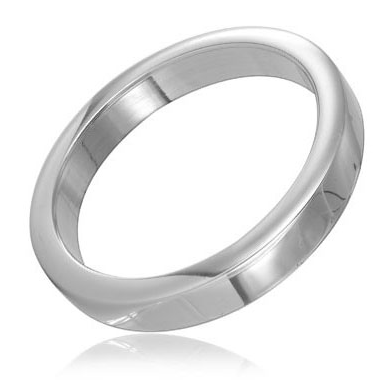 METAL HARD - FAT METAL COCK RING 40MM