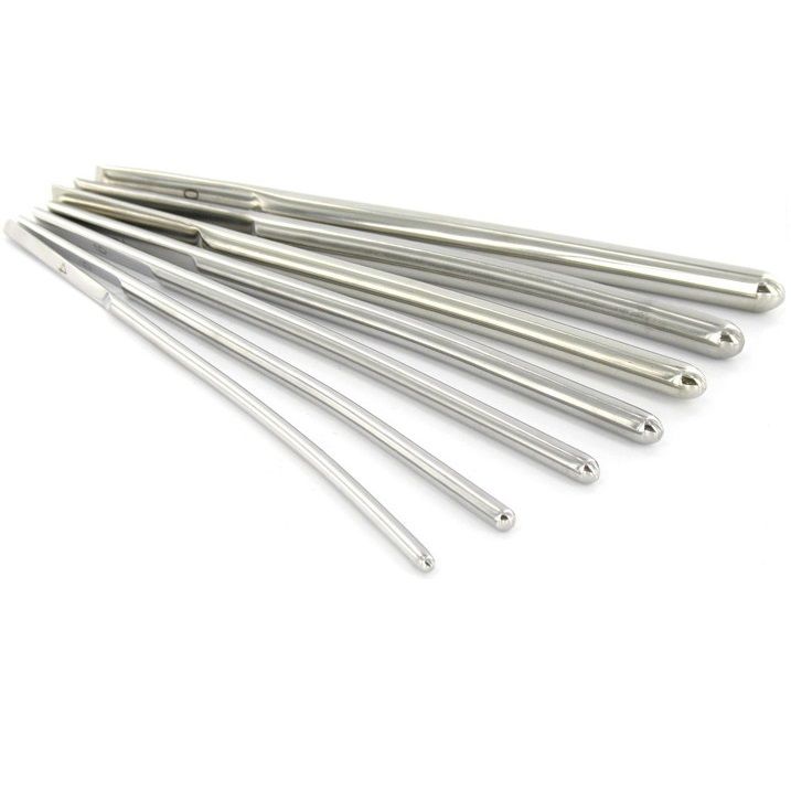 METAL HARD - STEEL URETHRAL SOUND 4MM