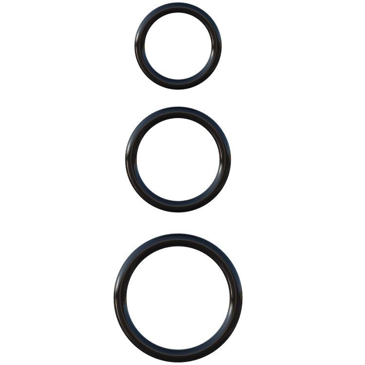 FANTASY C-RINGZ - SILICONE 3 RINGS STAMINA SET