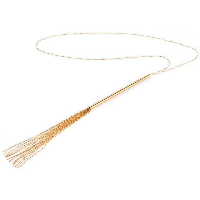 JEWELRY - STUNNING METAL WHIP / CHAIN NECKLACE