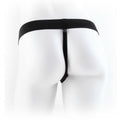 FETISH FANTASY SERIES - 9 INCH HOLLOW STRAP-ON WITH BALLS FLESH