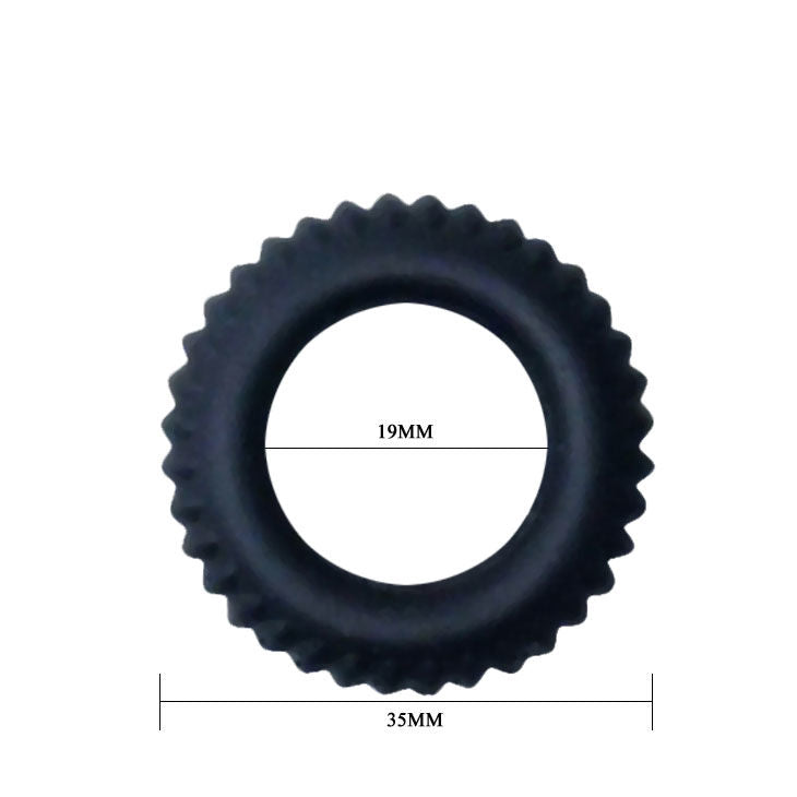 BAILE - TITAN BLACK COCKRING 1.9 CM
