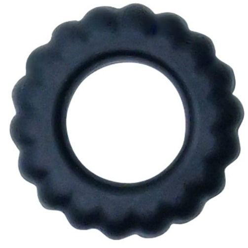 BAILE - BLACK TITAN COCK RING 2 CM