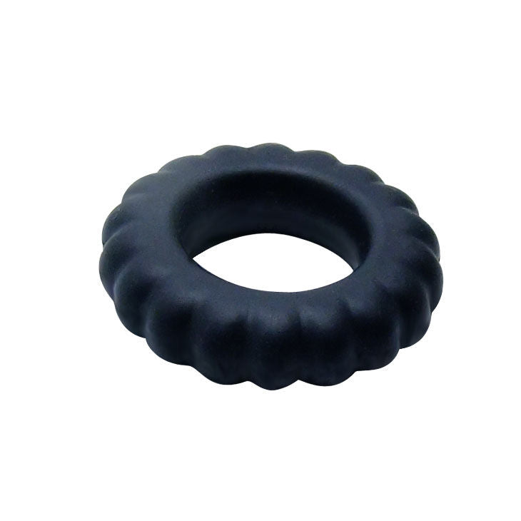 BAILE - BLACK TITAN COCK RING 2 CM