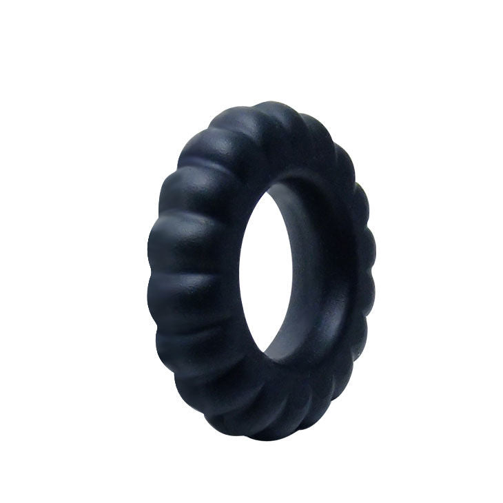 BAILE - BLACK TITAN COCK RING 2 CM