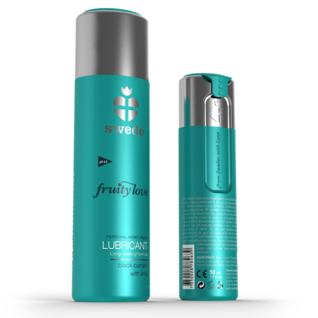 SWEDE - FRUITY LOVE LUBRICANT BLACKCURRANT LIME 50 ML