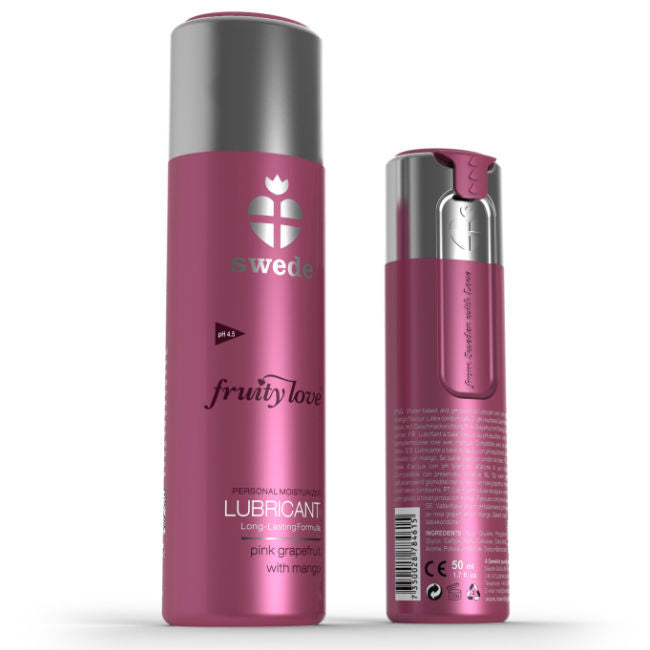SWEDE - FRUITY LOVE PINK GRAPEFRUIT MANGO LUBRICANT 100 ML