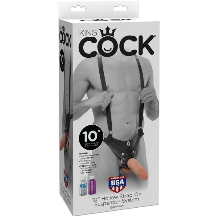 KING COCK - 10-INCH HOLLOW STRAP SUSPENSION SYSTEM