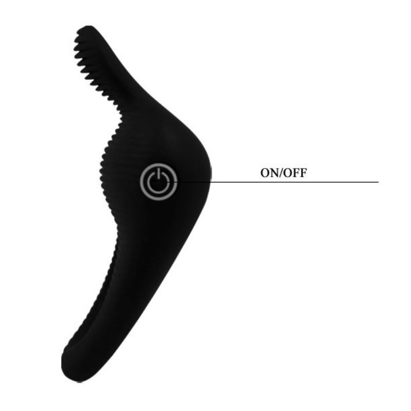PRETTY LOVE - VIBRATING RING BLACK