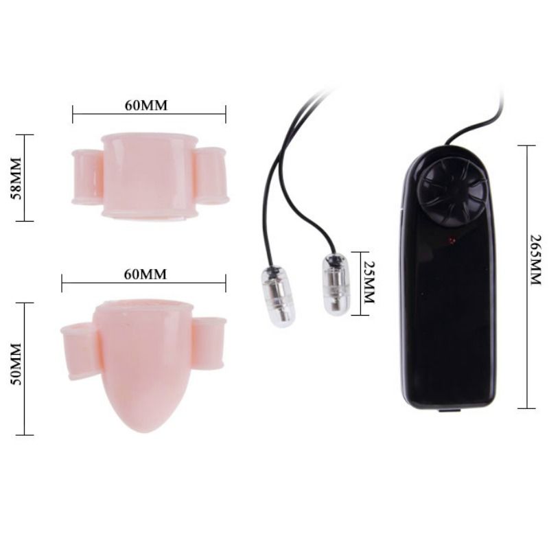 BAILE - ALFRED PENIS VIBRATING COCK RING WITH CONTROL
