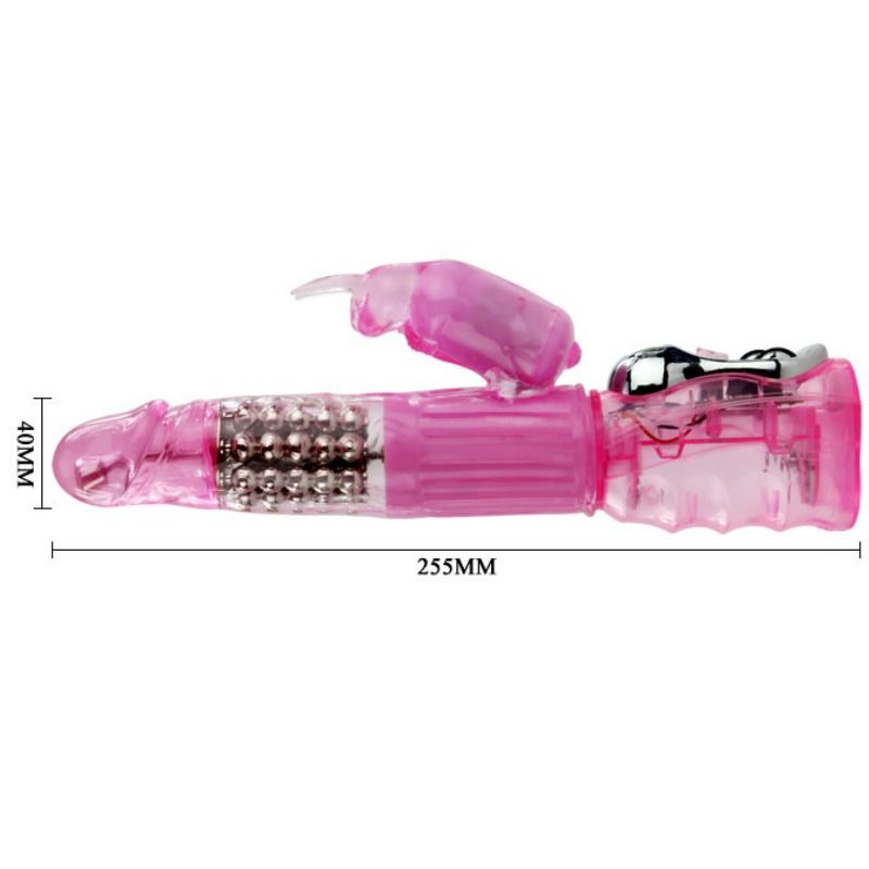 BAILE - VIBRATORWITH ROTATION AND RABBIT MULTI-SPEED AND MULTI-ROTATION