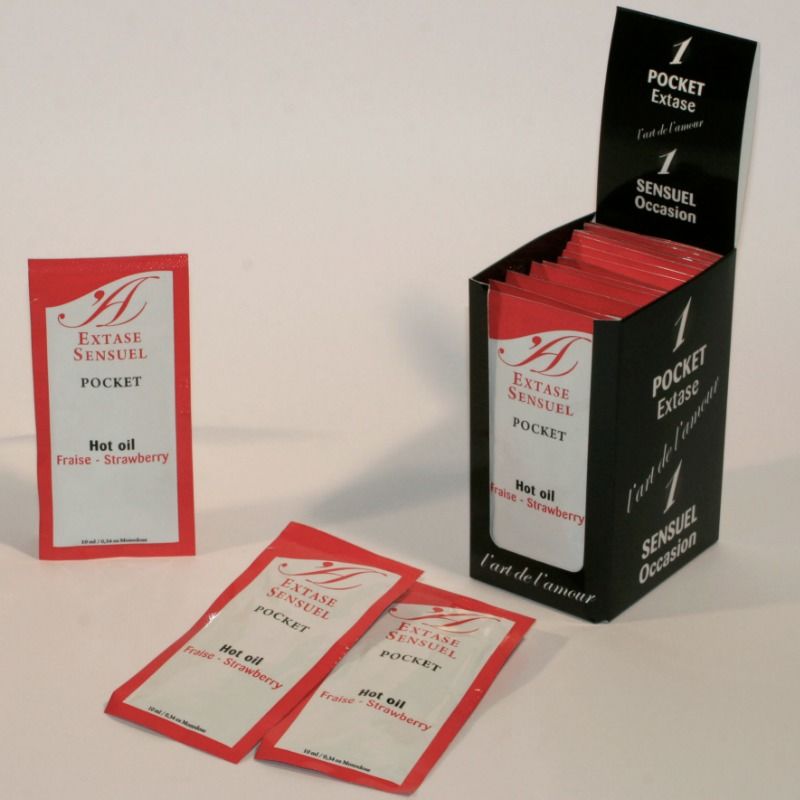 SENSUAL ECSTASY - STIMULATING STRAWBERRY OIL 10 ML