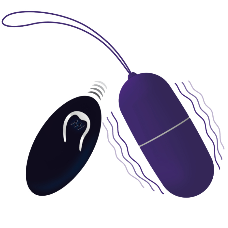INTENSE - FLIPPY VIBRATING EGG I WITH REMOTE CONTROL PURPLE
