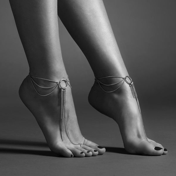 JEWELRY - MAGNIFICENT GOLD-PLATED ANKLETS