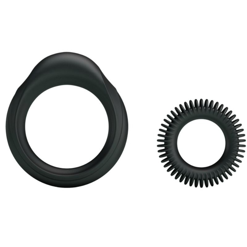 BAILE - KIT 2 SILICONE RINGS VIRILITY RING